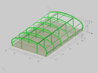 Zeltkonstruktion Formel1-Stand Bridgestone 2008