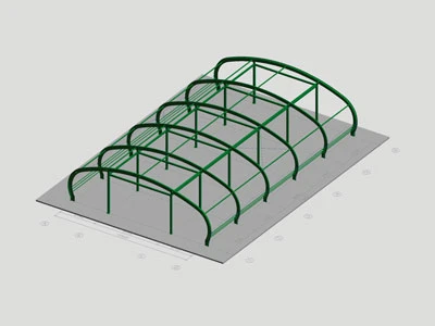 Zeltkonstruktion Formel1-Stand Bridgestone 2008